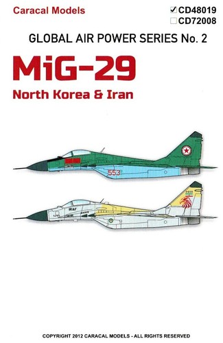 Cd48019 caracal models 48 - caracal, 1:48