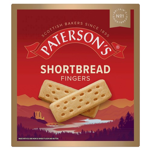Paterson shortbread fingers - paterson's,
