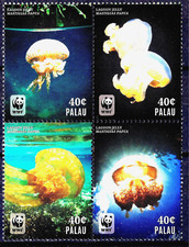 Palau 2006 Wwf Mare Conchiglie