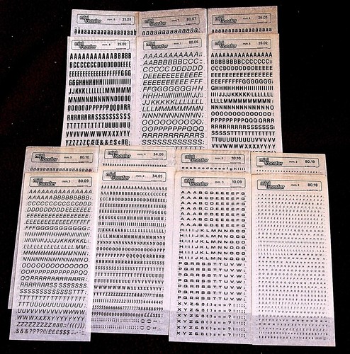 Trasferibili lettere - trasferibili,