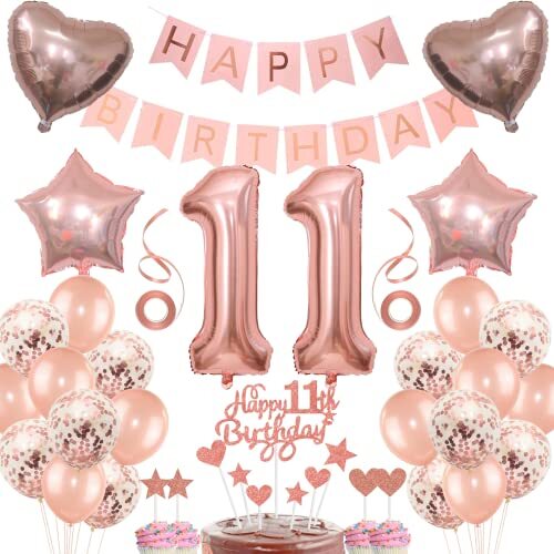 Decorazione compleanno - 11°,
