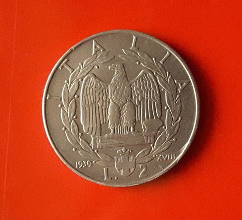 Lire 1939 errore bordo sul - 1939,
