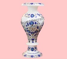 Vaso di fiori in marmo bianco