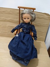 BAMBOLA VINTAGE D'EPOCA ANNI'70 NONNA BETTA CON DONDO 1979 ZANINI ZAMBELLI