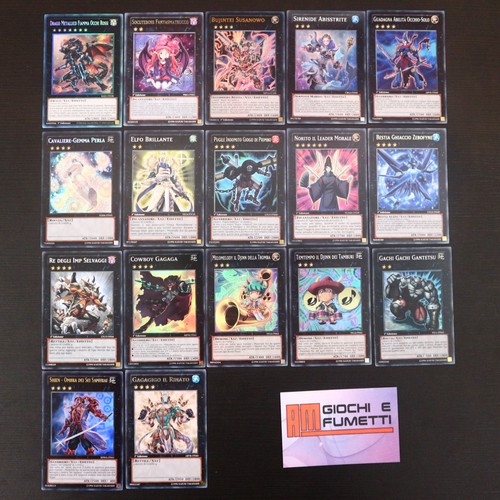 Lotto carte xyz italiano - 17,