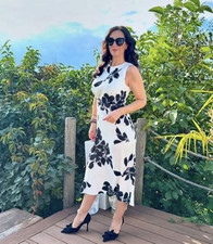 ZARA ABITO MIDI NUOVO DONNA