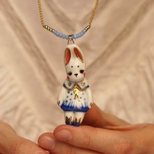 Collana maglione animali da