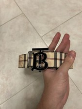 cintura burberry uomo con