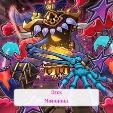 Yu Gi Oh Yugioh! Deck Mazzo Mimighoul Gigante Trono Maestro Malia Melma Fata