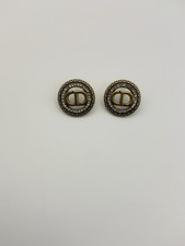Orecchini vintage Dior logo CD