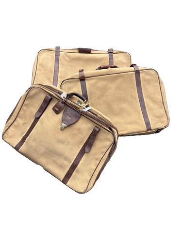 Set bagagli vintage gucci - gucci, tela