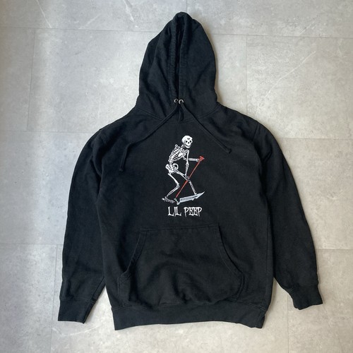 Felpa con cappuccio lil peep - con,