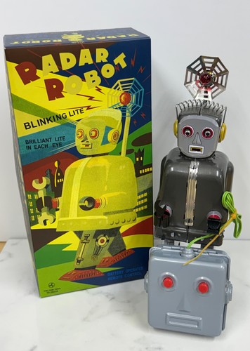 Tin tom toys radar robot - tin,