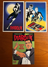 3 DIABOLIK Postcards -