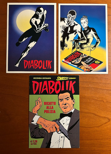 Cartoline diabolik - cartoline,