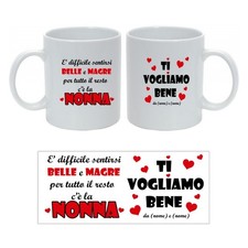 Tazza in Ceramica Bianca