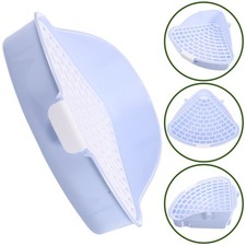  Toilette per animali domestici, con lettiera triangolare in plastica per