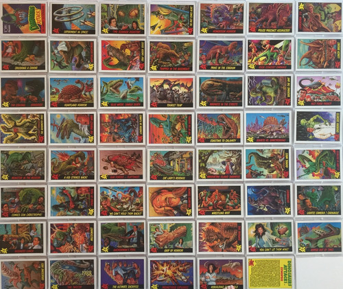 Dinosaurs attack trading card - trading,