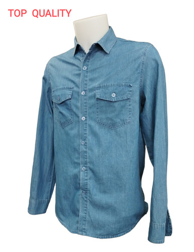 Camicia uomo jeans - camicia,
