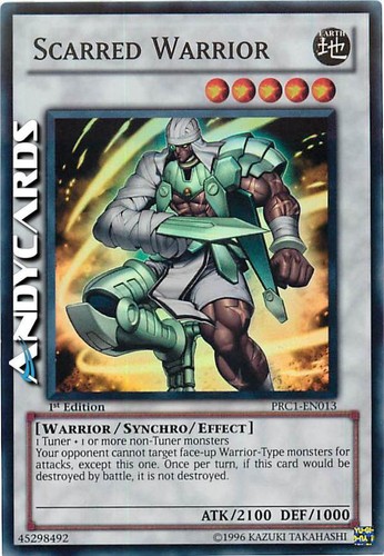Inglese scarred warrior - scarred,