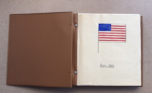 Album francobolli usa russia - album,