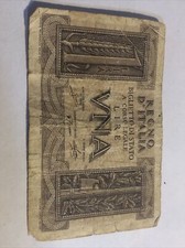 Banconota 1 Lira 1939