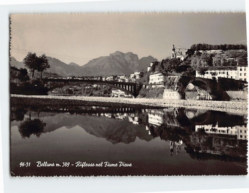Cartolina riflesso nel - cartolina,