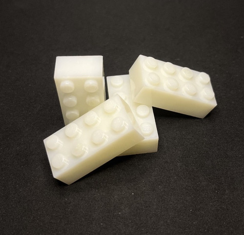 Lego milky white - white, bricks,