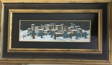 Olio Su Tavola di Luigi Silvi (TITOLO: NEVE) epigono di Norberto Proietti