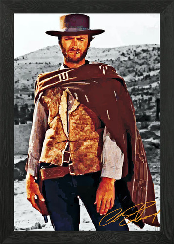 Quadro con cornice clint - quadro,
