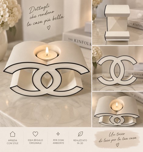 Portacandela decorativo - , 3d