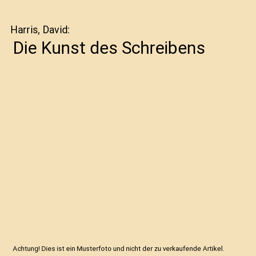 Die kunst des - die,
