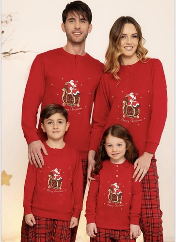 Pigiama natale family caldo - natale,