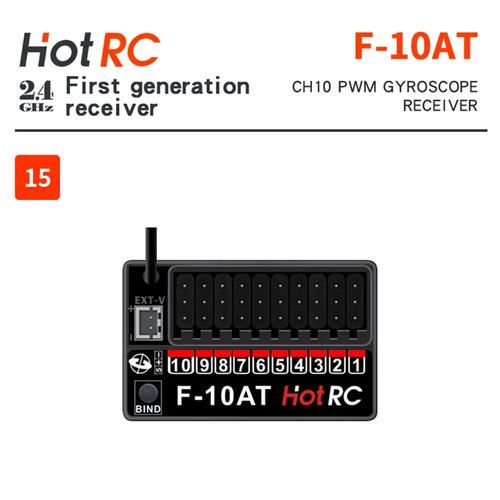 Hotrc 10at ghz - ghz, 10ch
