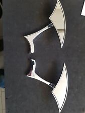 Specchietti retrovisori Coppia In Alluminio Modello Castom Auto Tuning 