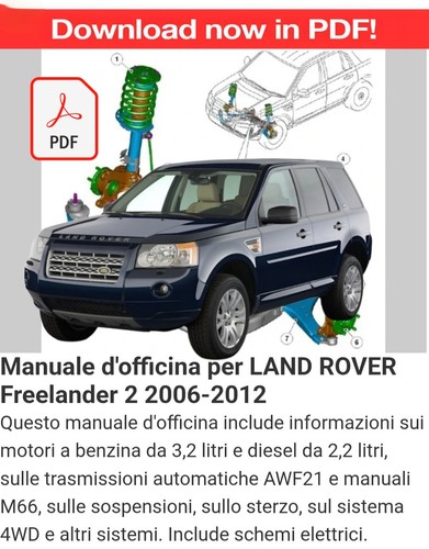 Manuale officina per land - manuale,