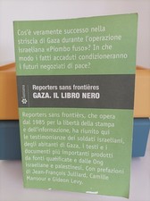 GAZA IL LIBRO NERO - REPORTERS SANS FRONTIERES - 2010 - GUERRA ISRAELE PALESTINA
