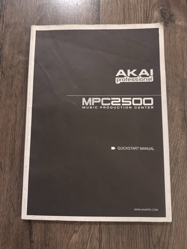Akai mpc 2500 manuale - 2500,