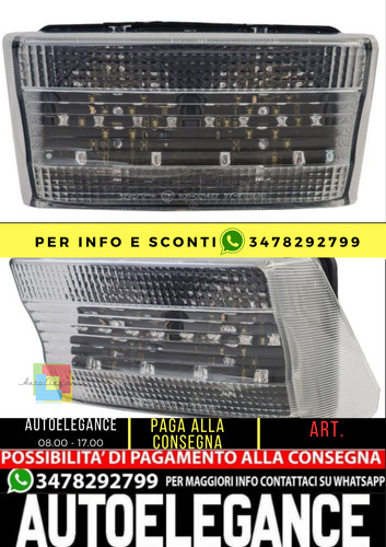 ⭐Fanale posteriore moto a