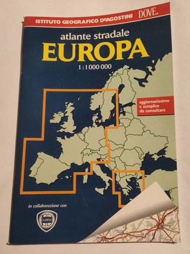 Atlante stradale europa de - atlante,