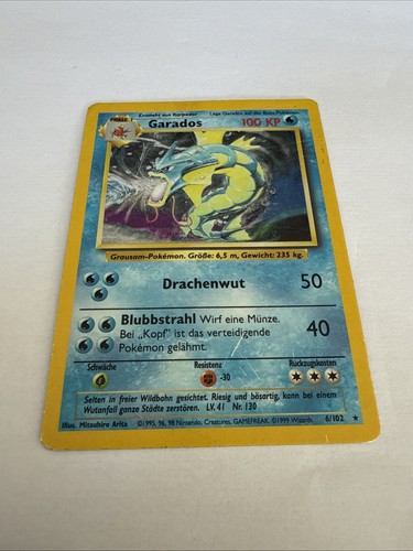 Garados pokémon tedesco tcg - garados,