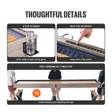 Tavolo Shuffleboard 2 in 1