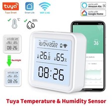 TERMOMETRO IGROMETRO WIFI SMARTLIFE TUYA OROLOGIO