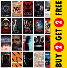 Poster lucido serie tv più popolare 2017 stampa A3 A4 A5 spettacolo casa parete art deco