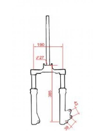 290127 forcella booster spirit - booster,
