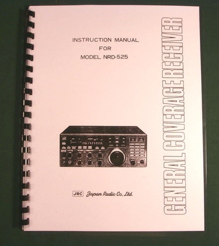 Jrc nrd 525 manuale - jrc,