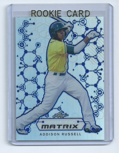 Addison russell 2013 leaf - russell,
