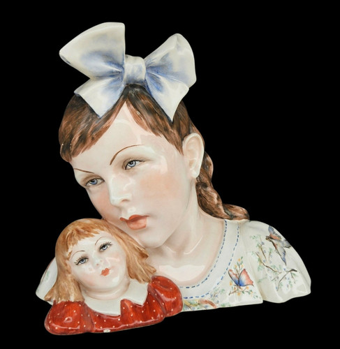 Bambola vintage art decò - art,