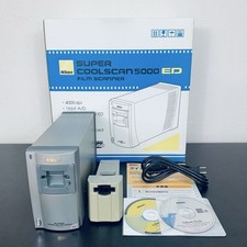 Nikon Film Scanner SUPER COOLSCAN LS-5000 ED 5000ED Vintage con scatola