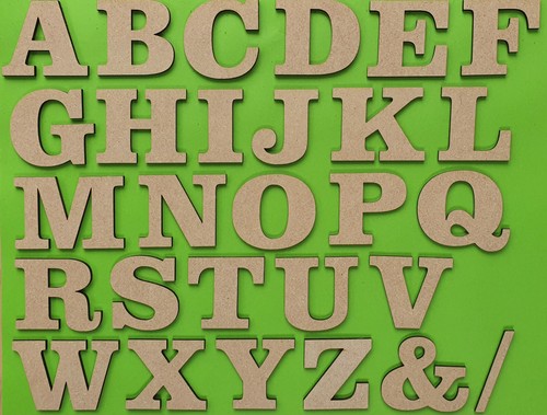 Grandi lettere legno - in,